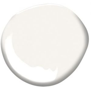 Paint Color: "White Opulence" by Benjamin Moore