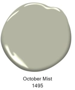 October Mist Paint Color 1495