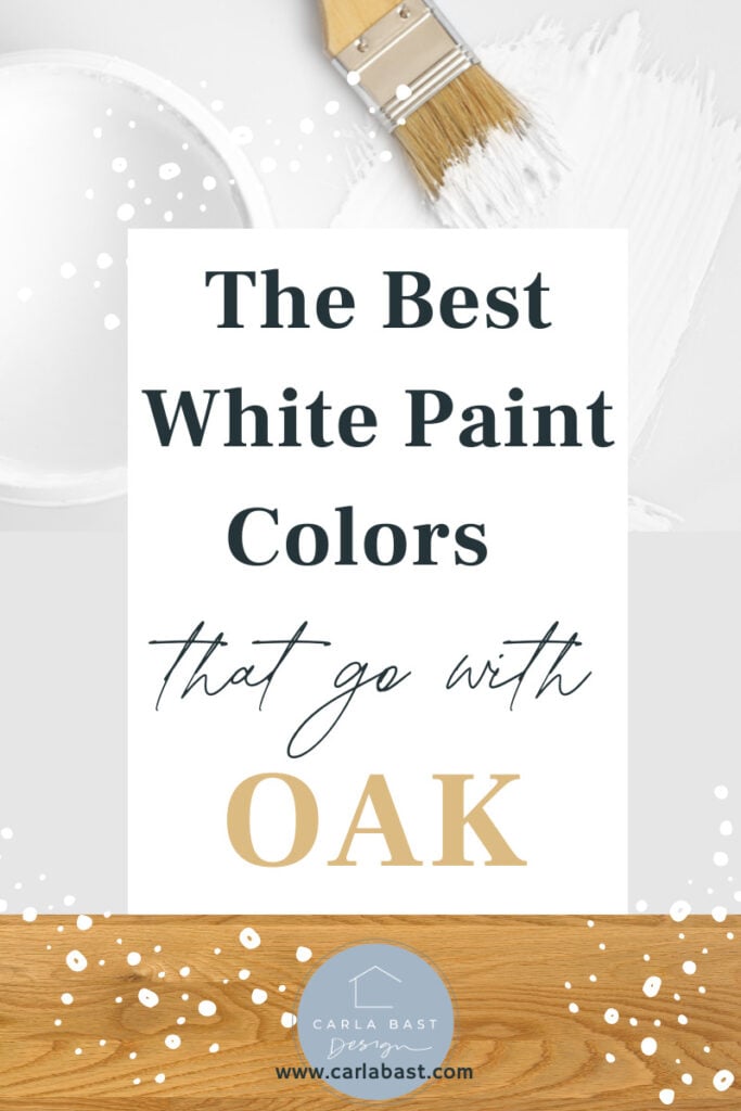 10 Best White Paint Colors That Go with Oak