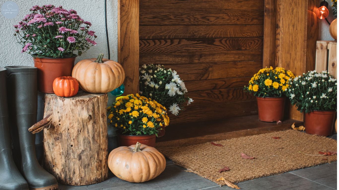 Best Budget Fall Front Porch Decor Ideas for 2025 | Carla Bast Design