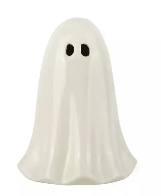 5" Light Up Ceramic Ghost