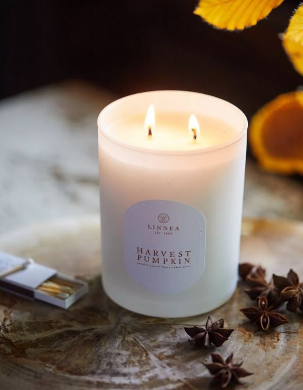 Linnea Candle, Harvest Pumpkin