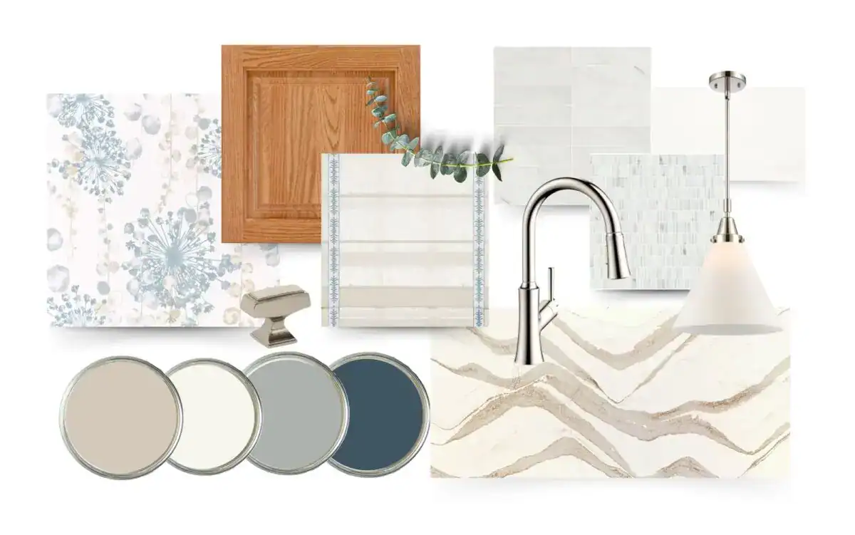 Honey Oak Kitchen Design Schemes #2