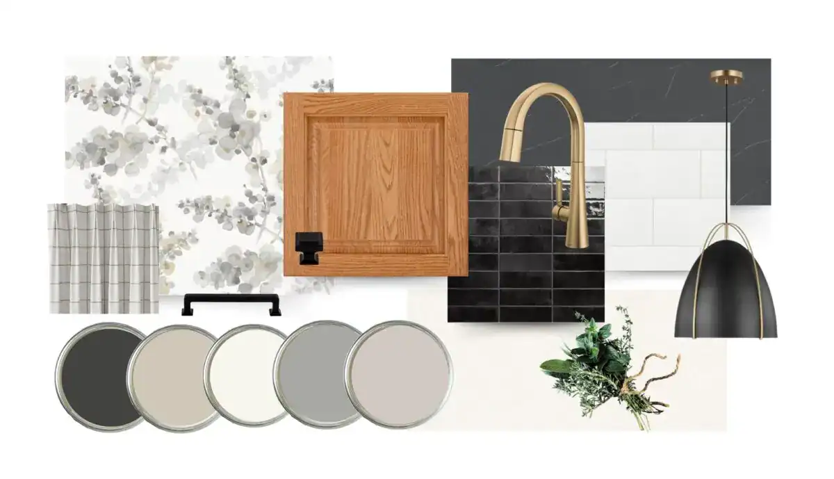 Honey Oak Kitchen Design Schemes #6 - Cover