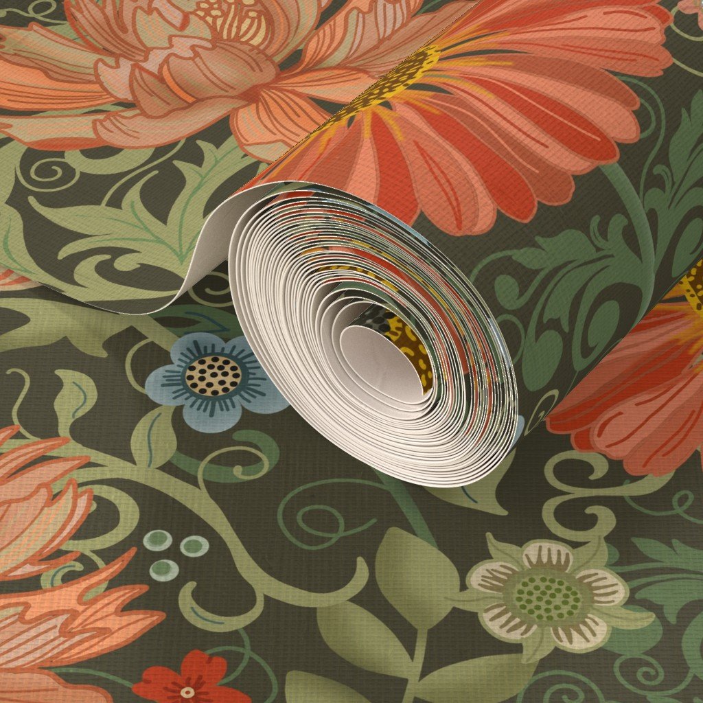 Le Jardin Art Nouveau Wallpaper