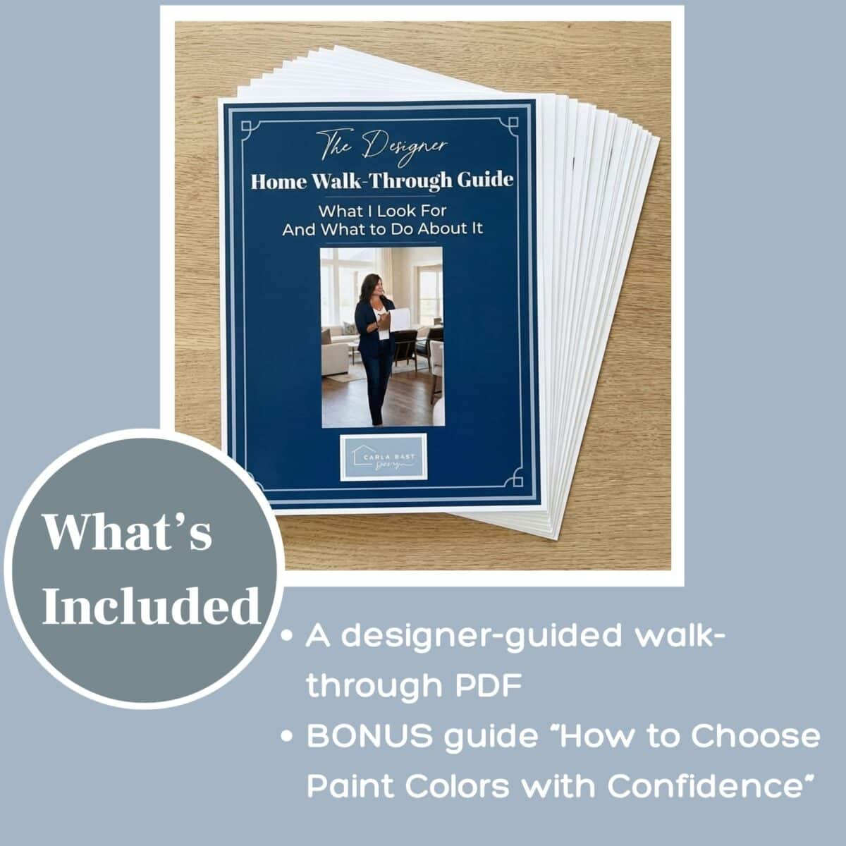designer walk-through guide
