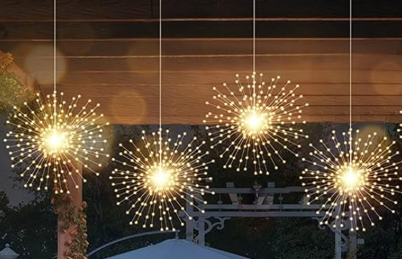 5 Pack Firework String Lights