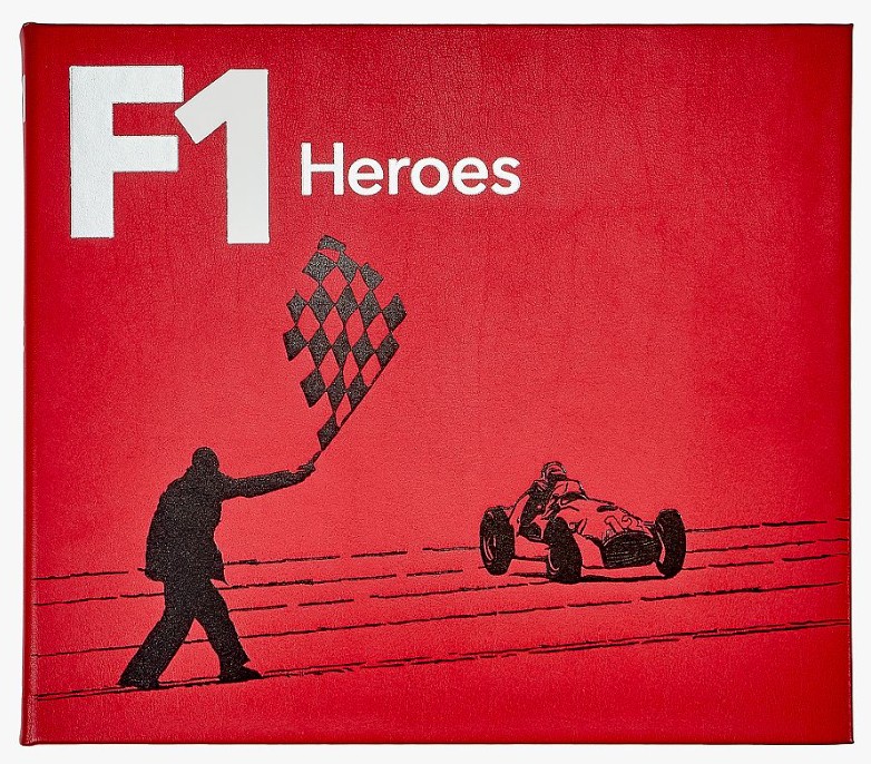 F1 (Formula One) Heroes Leather-Bound Book
