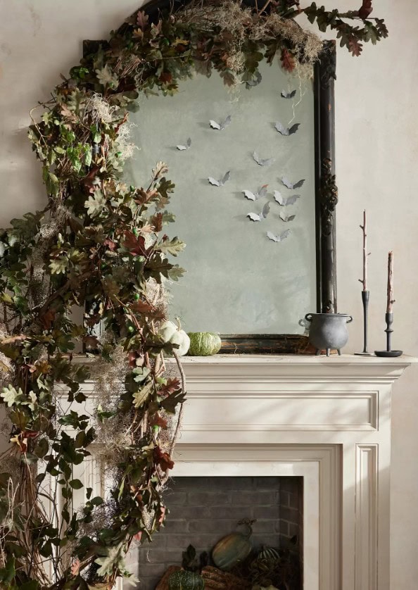Faux Oak + Acorn Garland