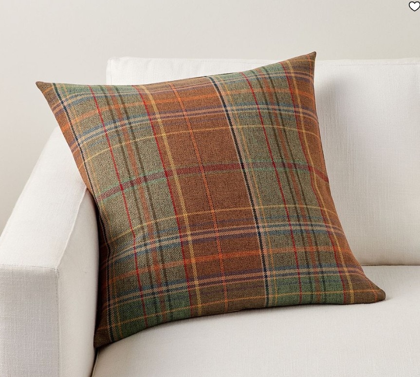 Woodrow Plaid Pillow Cover