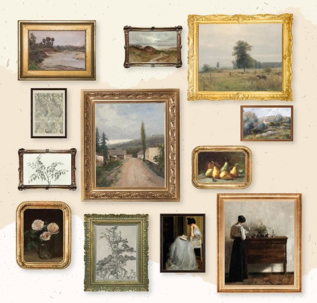 Vintage Wall Art Prints
